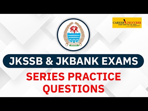 Series Questions (All Type) | JKSSB And JKBank | Reasoning