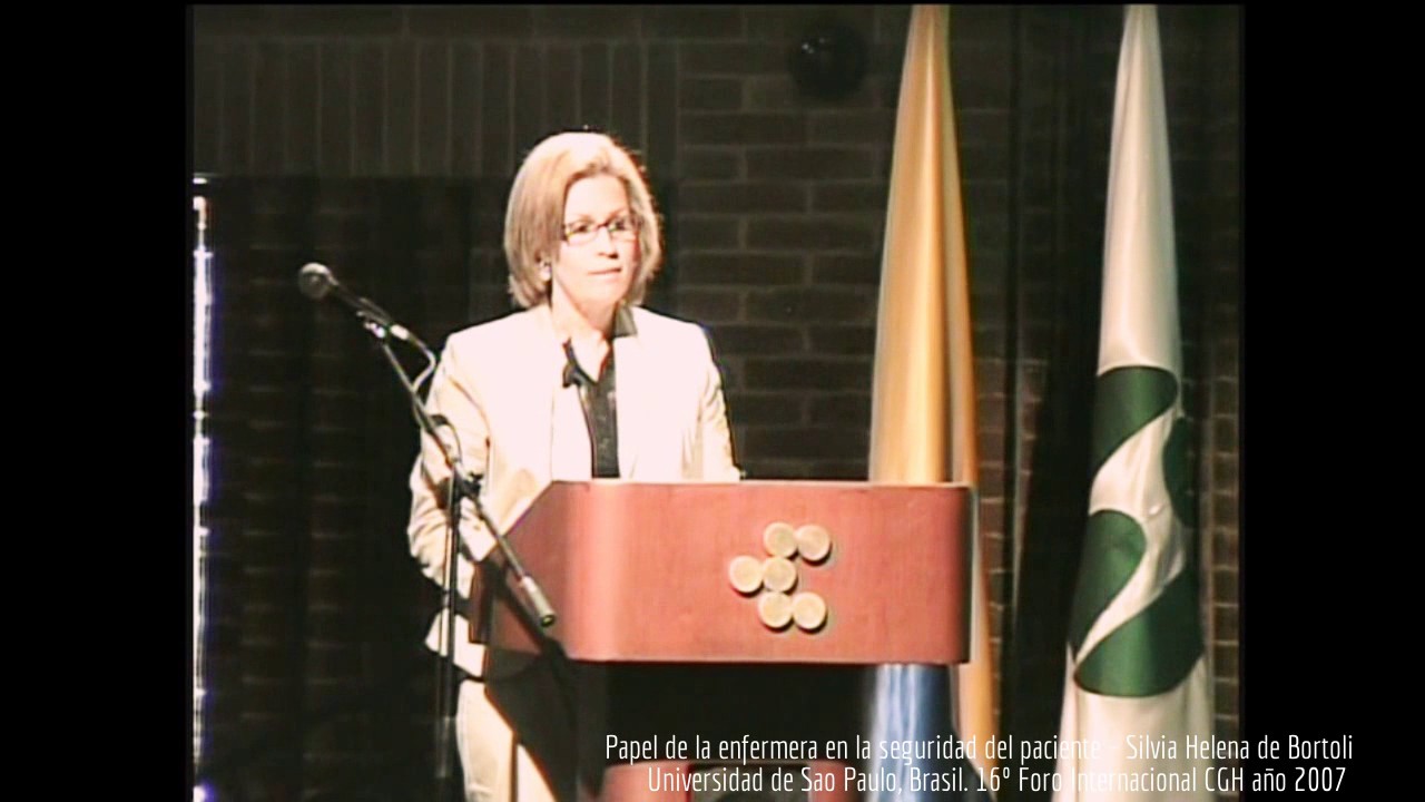 Papel de la enfermera en la seguridad del paciente - Silvia Helena de Bortoli