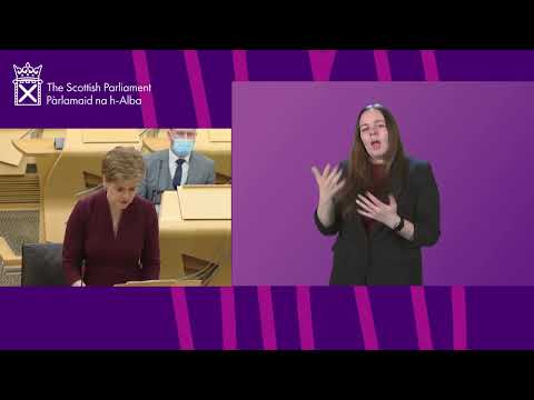 First Minister Statement: COVID-19 Update (BSL) - 18 January 2022