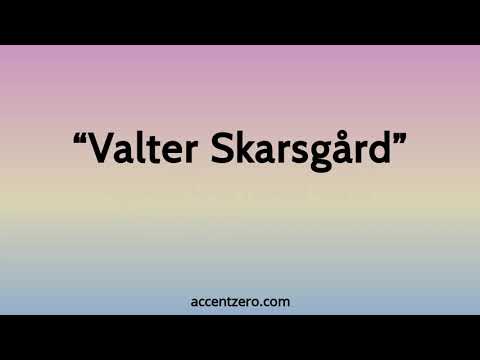 Pronounce "Valter Skarsgård" - Brazilian accent vs. native U.S.