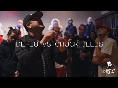 BARFEST - 1ère cuvée : DEFEU VS CHUCK JEEBS