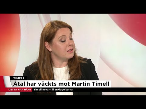 Timell åtalas för våldtäkt - "Inte många månader innan det preskriberats" - Nyheterna (TV4