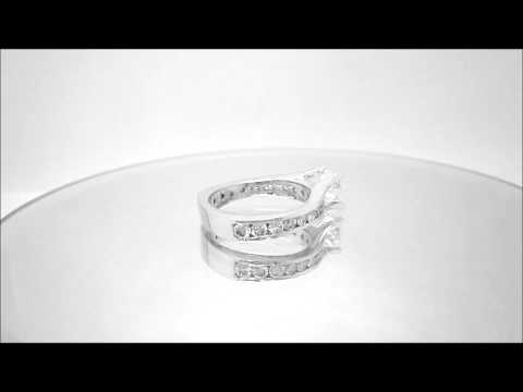 ROUND CUT DIAMOND ENGAGEMENT RING DECO 2.15CTW - KNR INC - 132