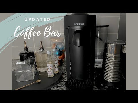 Nespresso Coffee Bar Setup at Home