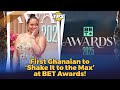 Molly Shines At BET Awards First Ghanaian Performer Ever ️