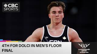 Felix Dolci's floor routine in the men's final on Day 4 of the Glasgow 2026 Commonwealth Games