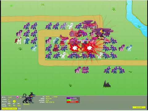 Canterlot Siege 4 : Hard Mode - Radiance solo (...mostly)