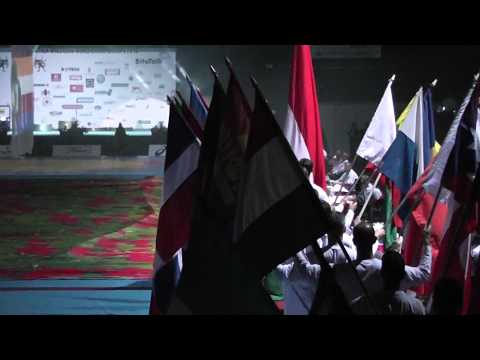 World Wrestling Championship Budapest 2013  wrestling opening ceremony  zapasenie volny styl