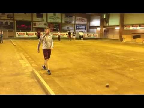 Cro Lyon boules club training, Chirat Alexandre, tir, 2014