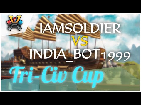 [AoE3] IAmSoldieR vs India_Bot1999 — Round of 16 — Tri Civ Cup // ESOC Grand Tour S2