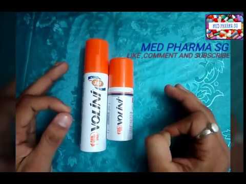 Volini pain relief spray