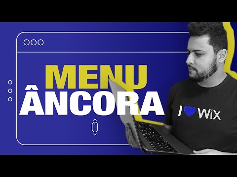 Menu Âncora WIX 2021 Criar e Editar Link Landing Page One Page 