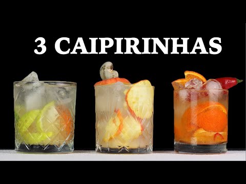 3 Receitas de Caipirinhas Além da Clássica