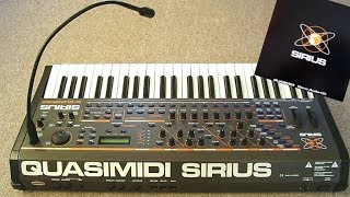 Video thumbnail for QUASIMIDI SIRIUS (1997) synthesizer dance music workstation demo cd from the 90s by RetroSound