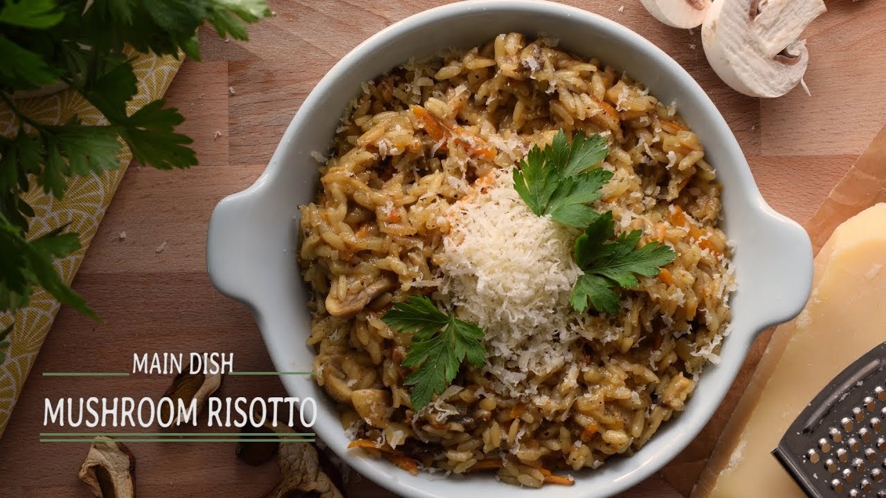 Mushroom Risotto | Go Delicious
