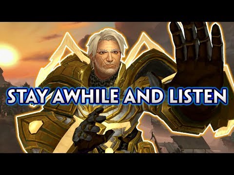 Stay Awhile and Listen: How Turalyon Inspired Wyrmbane (WOW BFA)