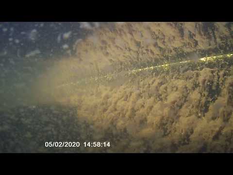 Secondary Clarifier underwater video