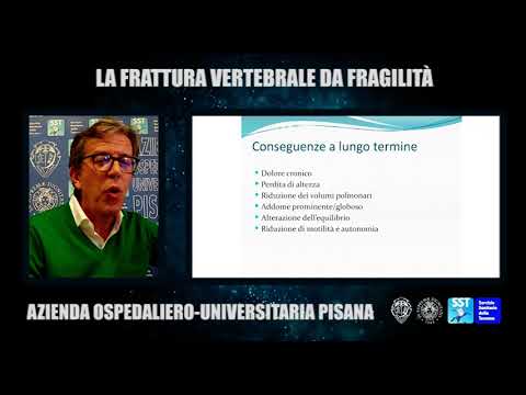 La frattura vertebrale da osteoporosi (Maurizio Mazzantini, reumatologia)