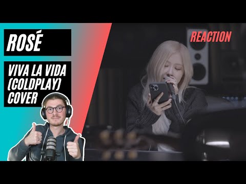 Farang (German) react to ROSÉ - Viva La Vida (Coldplay) Live Studio Cover in English