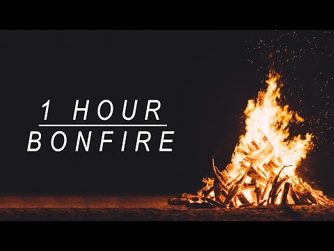 1 Hour of Relaxing Fire Sounds, Fireplace, Bonfire | EP #161
