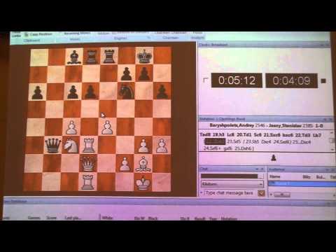 A 4 .23.  GM Andrey BARYSHPOLETS  -  IM Stanislav JASNÝ 1 - 0