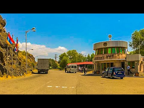 Nagorno Karabakh and Armenia border, (South border) Lachin corridor