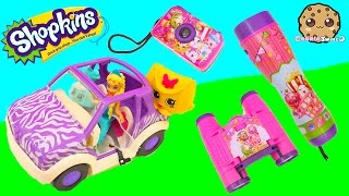 Shopkins Adventure Kit Animal Exploring Playset with Queen Elsa - Cookie Swirl C Videos