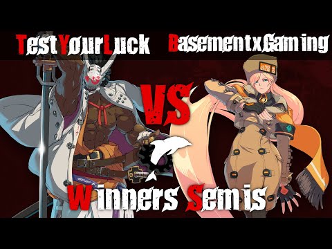 Briny Beatdown #3 Winners Semifinals - Test Your Luck (Nago) VS BasementxGaming (Millia Rage) GGS