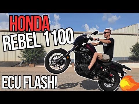 ECU FLASH on a Honda Rebel 1100 with MAJOR RESULTS!