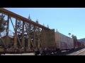 Newark Train UP Train 4062 Is Going Eastbound Through Pleasanton CA