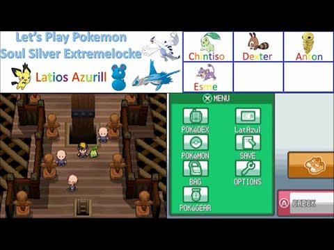 Let's Play Pokemon Soul Silver Extremelocke:  Part 2 - Sprouting From Our Roots