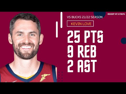 Kevin Love vs Milwaukee Bucks | 26.1.2022
