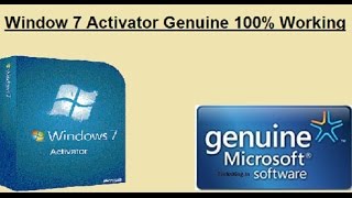 Windows 7 Loader Genuine Activator Crack Free Download 100 % working hindi/urdu