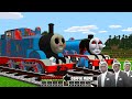 Don't FRIENDS with THOMAS THE TANK ENGINE.EXE and FRIENDS in Minecraft - Coffin Meme SCARY MOON