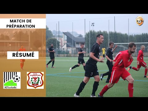 Résumé du match de préparation entre AS Tourlaville - CS Carentan (3-2)