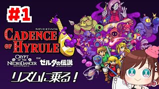 リズムに乗ってたたかう！【ケイデンス・オブ・ハイラル】 #おやすみvtuber  #1