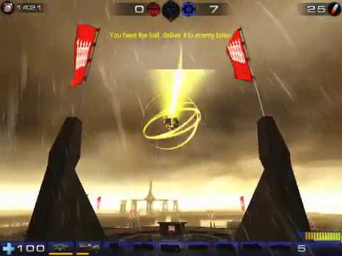 Unreal Tournament 2004 NOVICE RUN of Bombing run 21:20