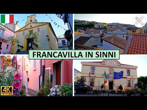 FRANCAVILLA IN SINNI, POTENZA, ITALIA. Emozionante passeggiata attraverso il paese dei miei antenati