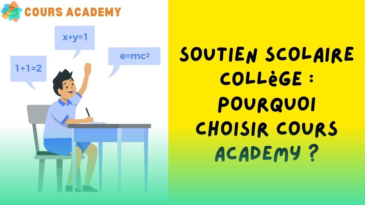 Soutien scolaire collège&nbsp;: <span>cours et aide personnalisée pour réussir</span>