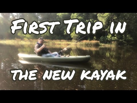 My First Kayak! Lifetime Tioga Angler 100 #kayakfishing #kayak #fishing