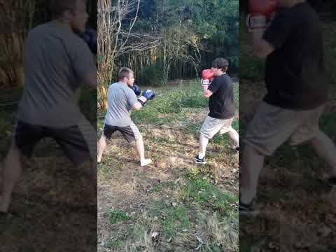 Backyard boxing