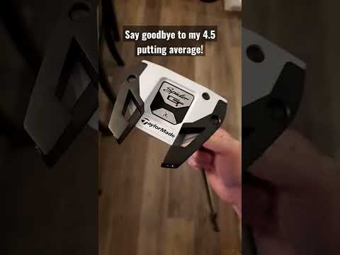 new taylormade spider putter! #shorts #golf