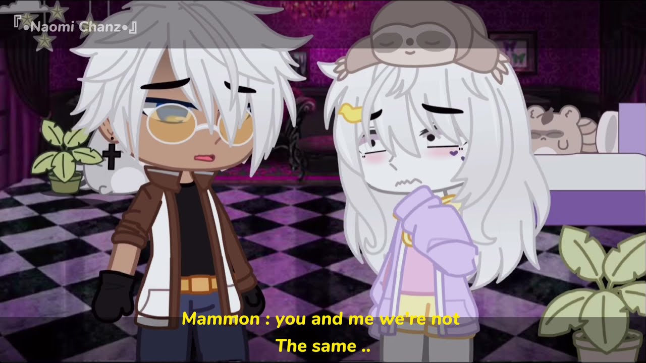 ||💳🔥You and me we’re not the same ..🐏💕||Mammon x F!MC||GACHA CLUB