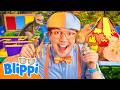 Blippi Saves The Dinos From A Volcano