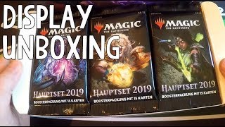 MAGIC 2019 Display Unboxing [Deutsch]