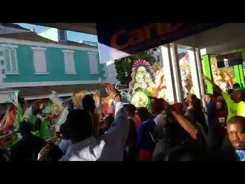 Saxons New years day 2019 junkanoo parade