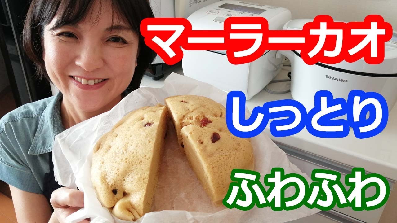 絶品！しっとりふわふわマーラーカオ（蒸しパン）の作り方とレシピ（レーズン入り）重曹とごま油がおいしさの決め手！普通の鍋でも簡単に作れます！【美味しいホットクックレシピ】料理研究家・栄養士 阪下 千恵