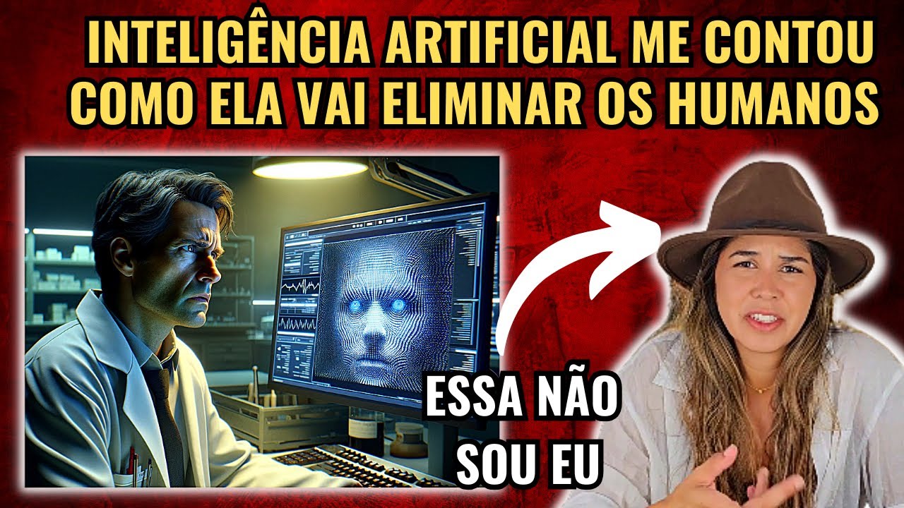 UMA I.A. RESPONDEU COMO FARIA PARA DOMINAR O MUNDO E ELIMINAR OS HUMANOS - Até eu fui substituida