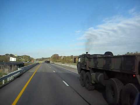 Wojskowa kolumna samochodowa_www.jaskiernia.com