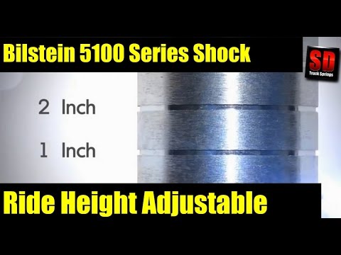 Bilstein 5100 Shocks - Ride Height Adjustable - Tutorial and Review